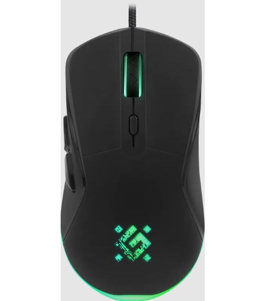Мышь проводная Defender Arga GM-049 черный, 3600 dpi, USB, кнопки - 6