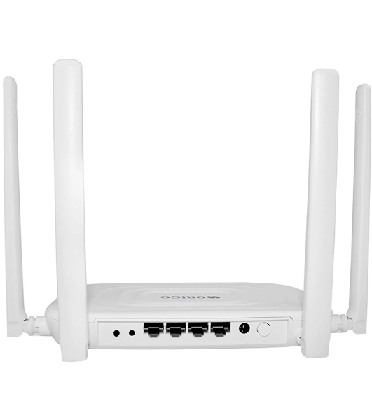 Беспроводной двухдиапазонный маршрутизатор AC1200, 1x1000Base-T WAN, 3x1000Base-T LAN, 4 внешние антенны 5 dBi