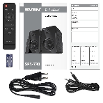 Акустическая система SVEN SPS-730 2.0 черные (2x25Вт, экокожа, USB/SD, пульт ДУ, Bluetooth), фото14