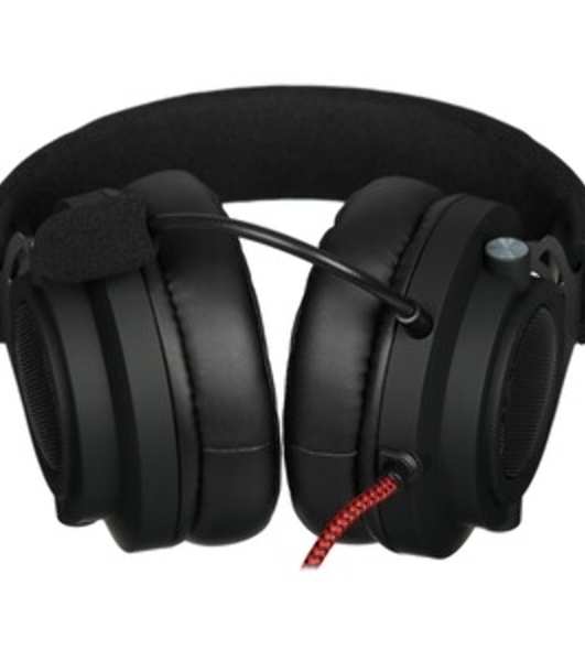 Гарнитура Defender Aspis Pro чёрный, проводная, съёмный микрофон, подсветка