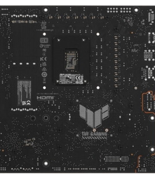 Материнская плата ASUS TUF GAMING B860M-PLUS, LGA 1851, Intel B860, 4xDDR5, 4xSATA, 3xM.2, 1xPCIe 5.0 x16, 1xPCIe x4, 1xUSB-C, 4xUSB-A 3.2 Gen 1, 2xUSB-A 3.2 Gen 2, 1xHDMI, 1xDP, 1x2.5Gb LAN, 7.1, mATX