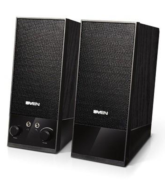 Акустическая система SVEN SPS-604 2.0 черный 4Вт