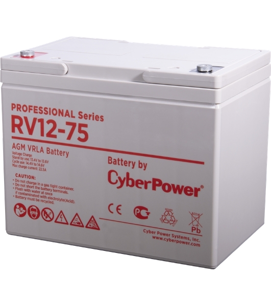 Батарея для ИБП PS CyberPower Professional series RV 12-75/12V 75 Ah