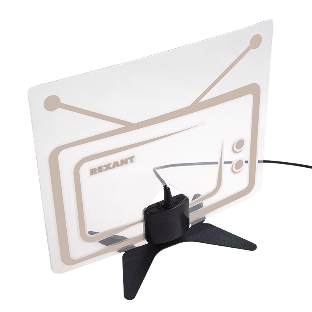 Антенна комнатная Rexant 'Активная' с USB питанием, для цифрового телевидения DVB-T2, Ag-719