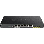 Коммутатор D-Link DGS-1250-28XMP/A1A, 24×1 Гбит/с + 4×10 Гбит/с SFP+, управляемый, фото6