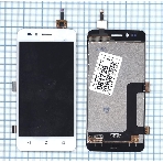 Дисплей для Huawei Y3II 4G (D2Y3II 4G) белый, фото 1