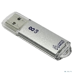 Флешка USB Smartbuy 8 Gb USB <USB 2.0> Smartbuy V-Cut серебристый(SB8 GbVC-S), фото3