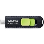 Флешка USB ADATA UC300 (ACHO-UC300-128G-RBK/GN), 128Gb, Type-C USB 3.2, R/W 100/30, черный/зеленый, фото8