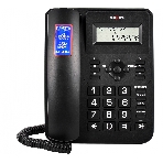 Телефон проводной teXet TX-264 черный, фото6