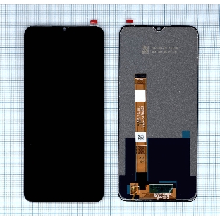 Дисплей для Realme Narzo 10, Narzo 10A в сборе с тачскрином черный