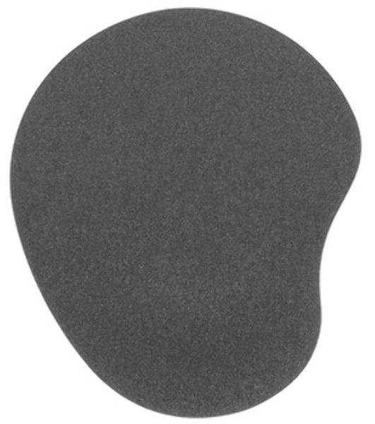Коврик для мыши гелевый Buro BU-GEL/grey, серый, 230х205х25