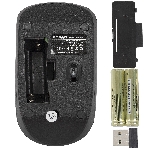 Мышь беспроводная Crown CMM-336W черный, 1600 dpi, радиоканал, USB, кнопки - 4, фото4