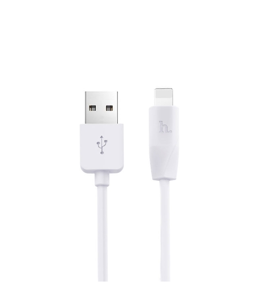 Кабель USB HOCO X1 Rapid, USB - Lightning, 2.1А, 1м, белый