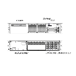 Серверный корпус 2U short chassis, 2x3.5'' swappable HDD tray, 2x3.5'' internal HDD bay, фото3