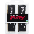 Оперативная память Kingston Fury Beast, DDR5, 128Gb (4x32Gb), 5600MHz, CL40, DIMM, радиатор, RGB, черный, фото8
