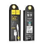 Кабель USB HOCO X1 Rapid, USB - Lightning, 2.1А, 1м, белый, фото3