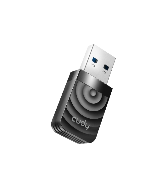 Сетевой адаптер Wi-Fi Cudy WU1300S AC1300 USB 3.0 (ант.внутр.) 1ант.