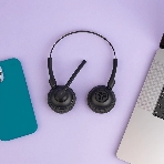Гарнитура JLab GO Work Pop Wireless Headphones чёрный, беспроводная, Bluetooth, до 50 ч, фото14