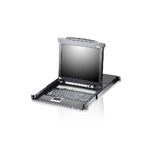 KVM переключатель Aten KVM W/LCD 8PORT CL5708M-ATA-RG