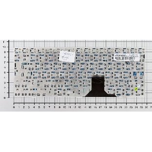 Клавиатура для ноутбука Asus U1 U1F U1E серебристая