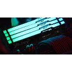 Оперативная память Kingston Fury Beast, DDR5, 128Gb (4x32Gb), 5600MHz, CL40, DIMM, радиатор, RGB, черный, фото6