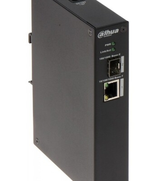 Коммутатор Dahua DH-PFS3102-1T, 1×1 Гбит/с RJ-45 + 1×1 Гбит/с SFP, неуправляемый, промышленный
