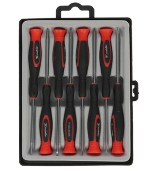 Набор отверток Matrix для точных работ универсальный, 8 шт., Crv