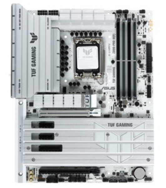 Материнская плата ASUS TUF GAMING Z890-PRO WIFI, LGA 1851, Intel Z890, 4xDDR5, 4xSATA, 4xM.2, 1xPCIe 5.0 x16, 1xPCIe 4.0 x4, 2xPCIe x1, 1xHDMI, 1xDP, 2xUSB-C Thunderbolt 4, 6xUSB-A 10Gbps, 1x 2.5Gb LAN, 5x3.5 мм, 7.1, ATX