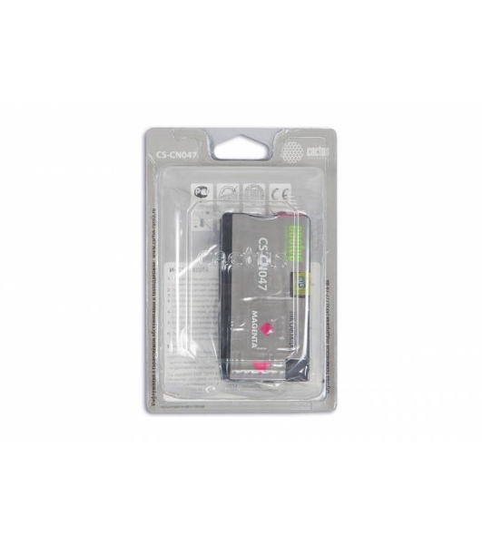 Картридж струйный Cactus CS-CN047 №951 пурпурный (26 мл) для HP OfficeJet 251dw Pro, 276dw Pro, 8100 Pro, 8100e, 8600 Pro (N911a), 8600 Pro Plus (N911g), 8610 Pro (A7F64A), 8615 Pro, 8616 Pro, 8620 Pro