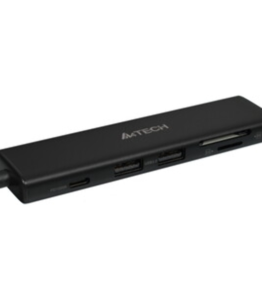 USB-концентратор A4Tech DST-60C, USB Type-C, USB/HDMI/SD, USB Type-C