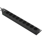 Блок розеток 19' 9 шт. без выключателя, 10A 250V, шнур питания с вилкой C14, 3.0 м, фото6