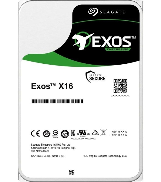 Жесткий диск Seagate 18Tb 7200rpm SATA-III 3.5' Exos X18 512E 256Mb