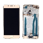 Дисплей для Asus ZenFone 3s Max ZC521TL золотой с рамкой, фото3