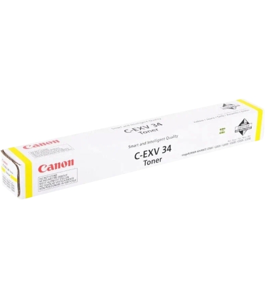 Картридж лазерный Canon C-EXV34Y желтый (16000 стр.) для Canon iR C9060/C9065/C9070