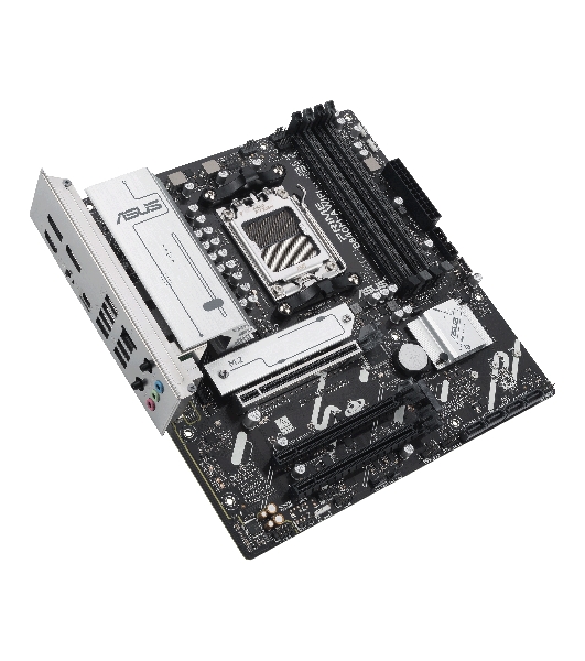 Материнская плата ASUS PRIME B840M-A WIFI, AM5, AMD B840, 4xDDR5, 4xSATA III, 3xM.2, 1xPCIe 4.0 x16, 2xPCIe 3.0 x16 (x1), 2xDP, 1xHDMI, 1x 2.5Gb LAN, Wi-Fi 6E, 2xUSB-A 10Gbps, 1xUSB-C 5Gbps, 4xUSB-A 2.0, 3x3.5 мм, 7.1, micro-ATX