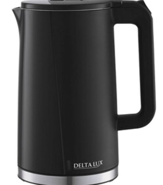 Чайник электрический Delta Lux DE-1011 черный