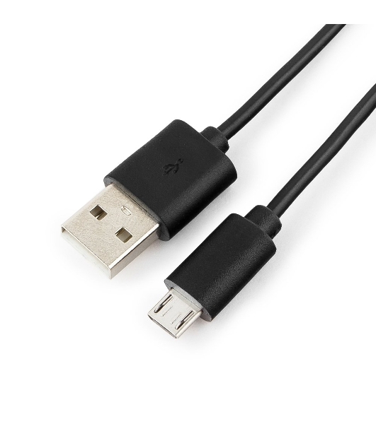 Кабель USB2.0 Pro Cablexpert CC-mUSB2-AMBM-6, AM/microBM 5P, 1.8м, экран, черный, пакет