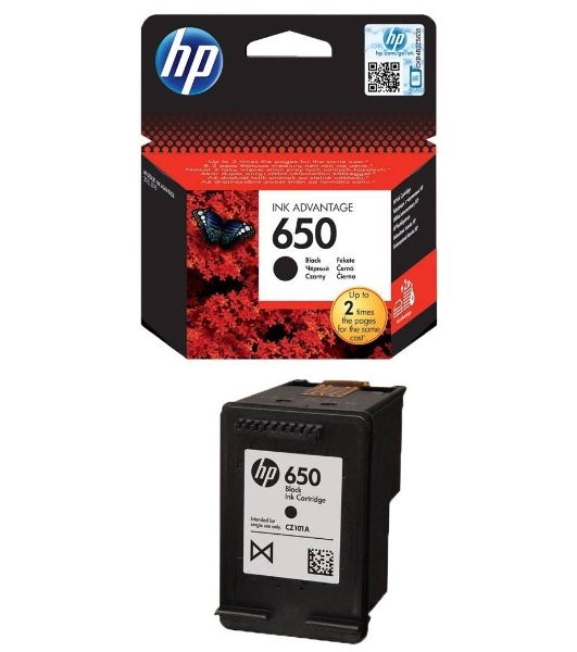 Картридж струйный HP 650 CZ101AE черный для HP DJ IA 2515