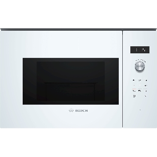 Микроволновая печь встраиваемая Bosch BFL524MW0 белый, 20 л, 800 Вт, переключатели - поворотный механизм/сенсор