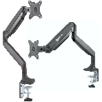 Кронштейн для мониторов ONKRON G100 белый 13'-32' макс.9кг настольный поворот и наклон верт.перемещ., фото11