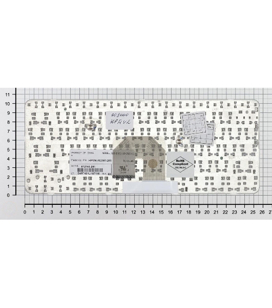 Клавиатура для ноутбука HP Pavilion DV2-1000 DV2-1100 DV2-1200 белая