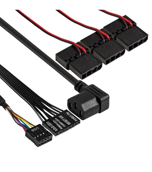 Серверный корпус ExeGate Pro 2U550-04 (RM 19', высота 2U, глубина 550, БП 500ADS, 2*USB)