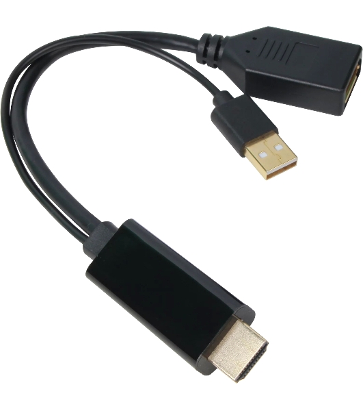 Адаптер USB TO DP(F) CG599E-0.15M 4K*60HZ VCOM