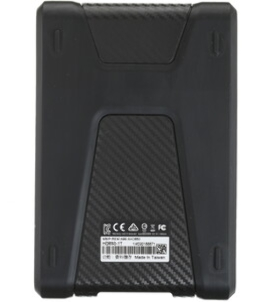 Внешний HDD 2.5' ADATA HD650, 1TB, USB 3.2 Gen 1 Type-A, 5400 rpm, черный