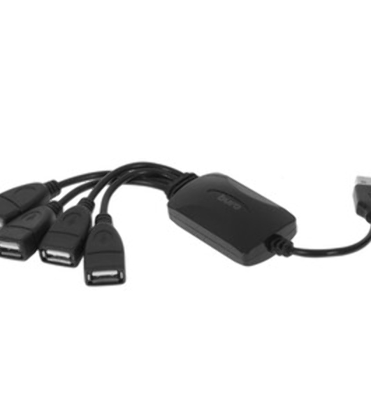 USB-концентратор Buro BU-HUB4-0.3-U2.0-Splitter, USB 2.0, USB 4 порта, USB