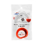 Кабель USB2.0 Pro Cablexpert CC-mUSB2-AMBM-6W, AM/microBM 5P, 1.8м, экран, белый, пакет, фото 1