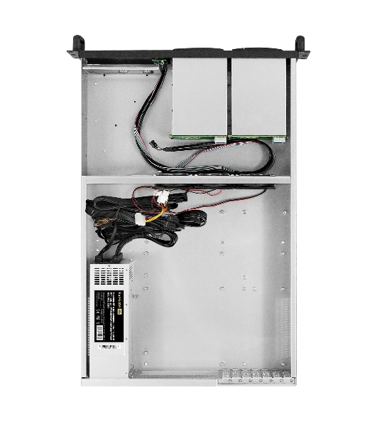 Серверный корпус ExeGate Pro 2U660-HS06 (RM 19', высота 2U, глубина 660, Redundant БП 2x550W, 6xHotSwap, USB)