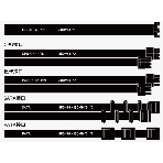 Блок питания Thermalright, 650W 80+ Gold (ATX, 3.1, Full modular, 1x24(20+4)pin, 2xCPU 8(4+4)pin, 2xPCIe*2 8(6+2)pin, 3xSATA3, 2xMOLEX4pin, Active, 120x120мм, 150x140x86mm, APFC, OVP, UVP, SCP, OCP, OTP, OPP, black), фото6