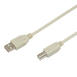 Кабель USB Rexant (шт. USB B - шт. USB A) 1.8 метра, серый