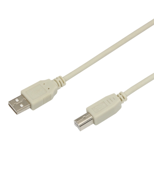 Кабель USB Rexant (шт. USB B - шт. USB A) 1.8 метра, серый
